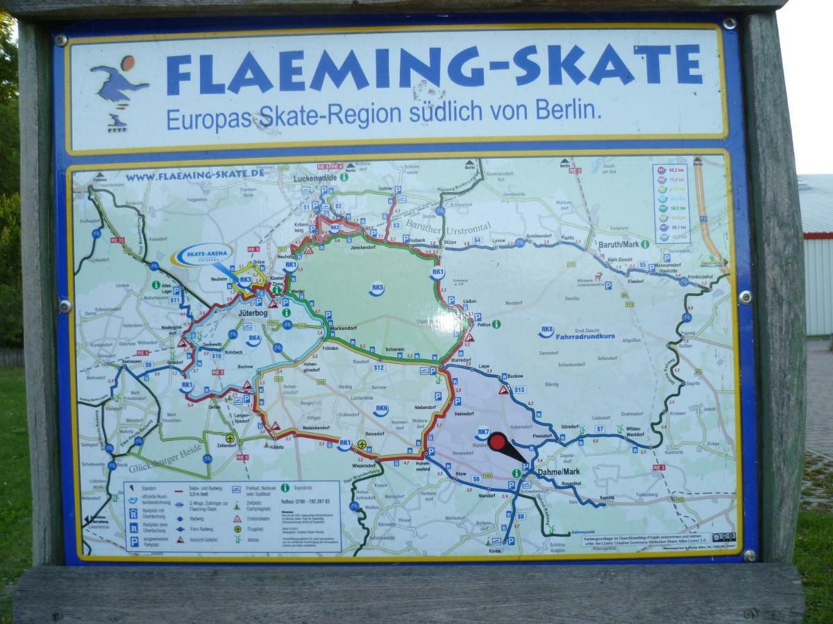 Ferienwohnung Naehe Dahme/Mark Ihlow  외부 사진